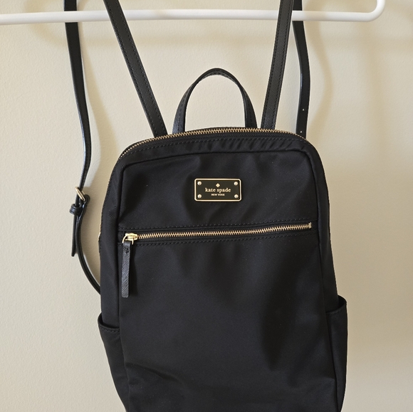 Kate Spade black mini backpack - Picture 2 of 7